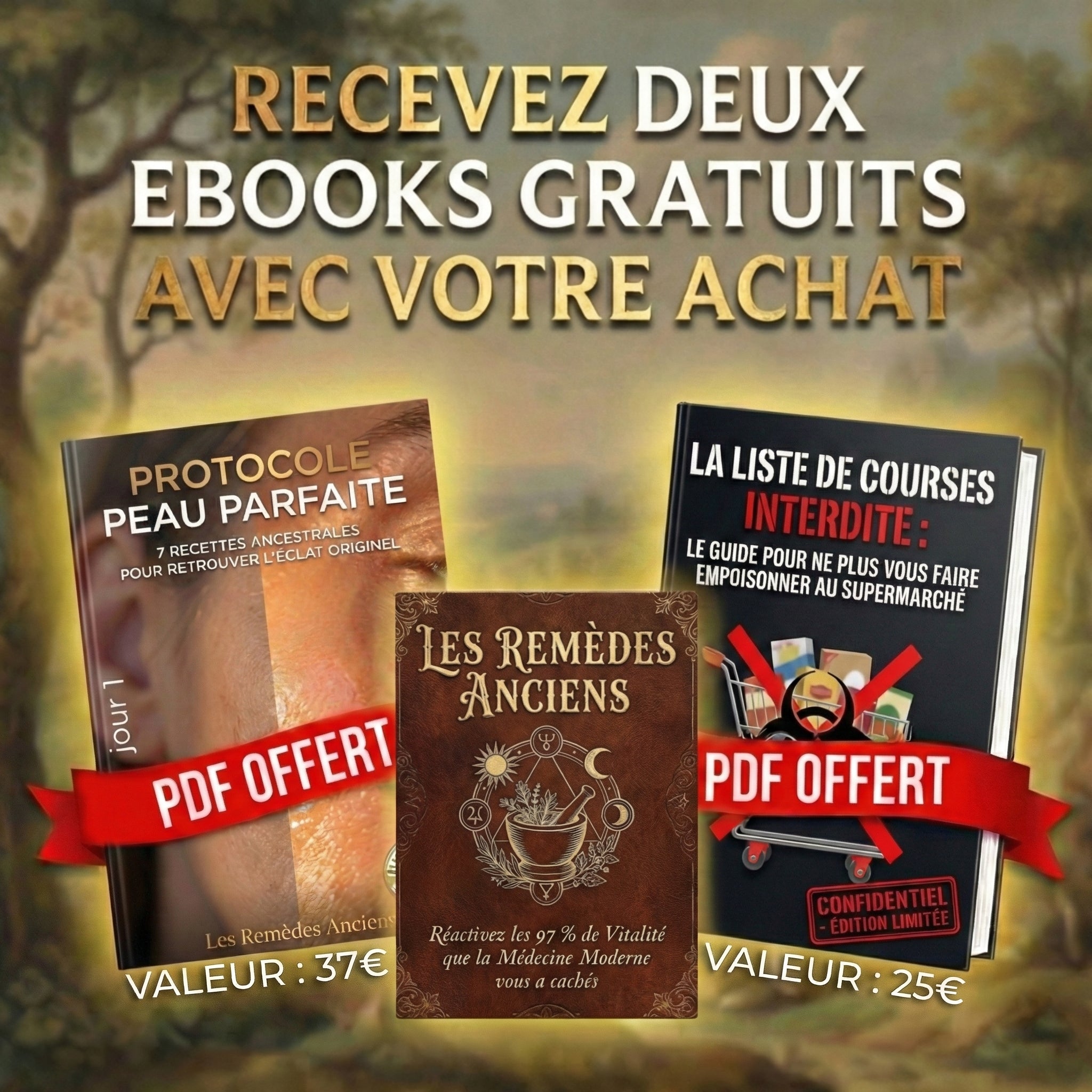 Les Remèdes Anciens (+ 2 Bonus Offerts)